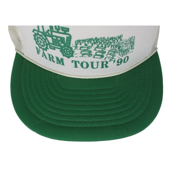 Vintage Farm Tour 90 Snapback Mesh Back Hat by Otto - Picture 3 of 8